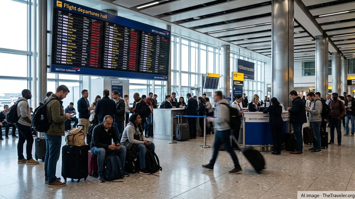 British Airways Middle East Suspensions Disrupt Global Travel