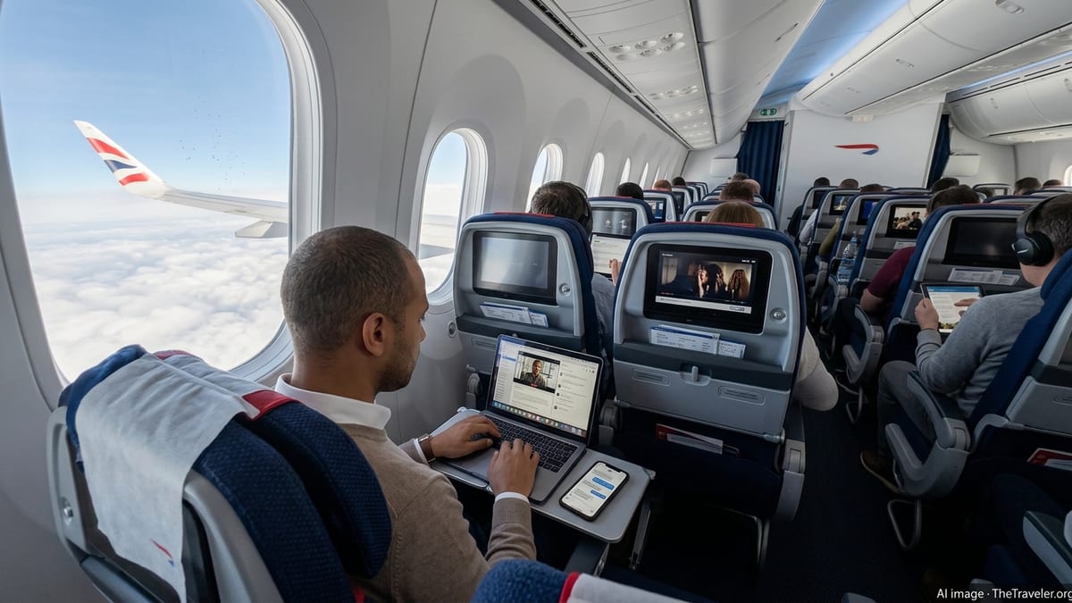 British Airways to Roll Out Free Starlink Wi‑Fi Worldwide