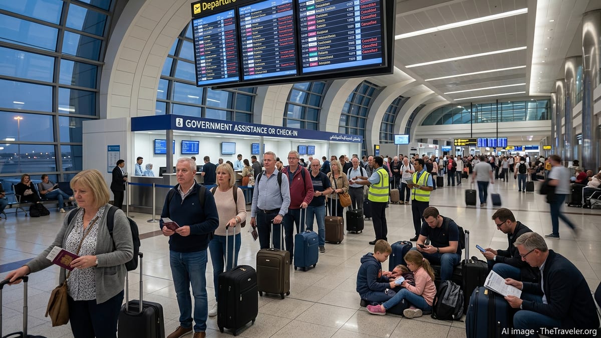 UK Opens Portal for Britons Seeking Evacuation Flights from Dubai