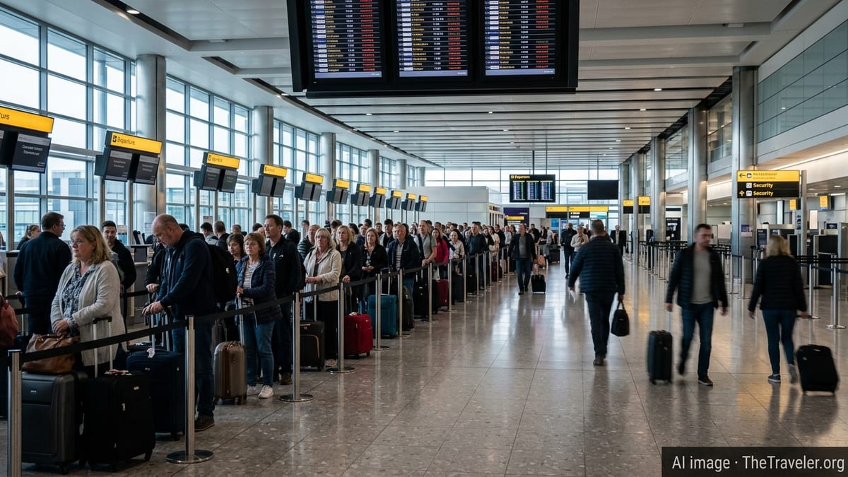 Brits Face Easter Travel Turmoil as Middle East War Hits Flights
