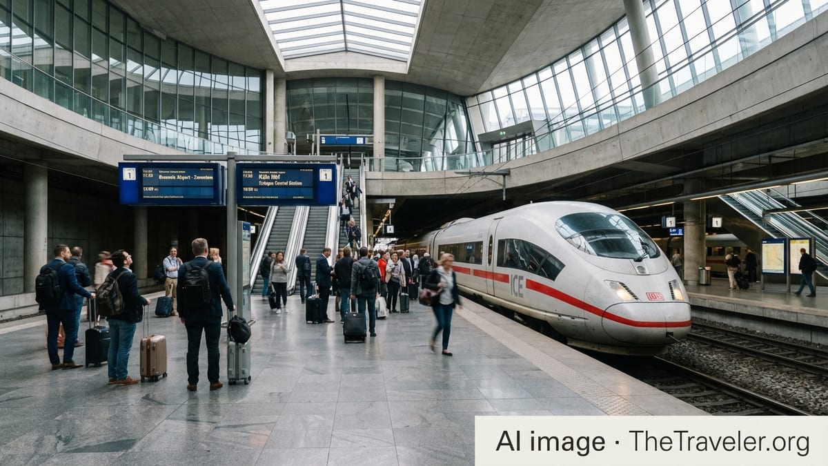 Brussels Airport to Gain High-Speed Rail Link to Cologne in 2026