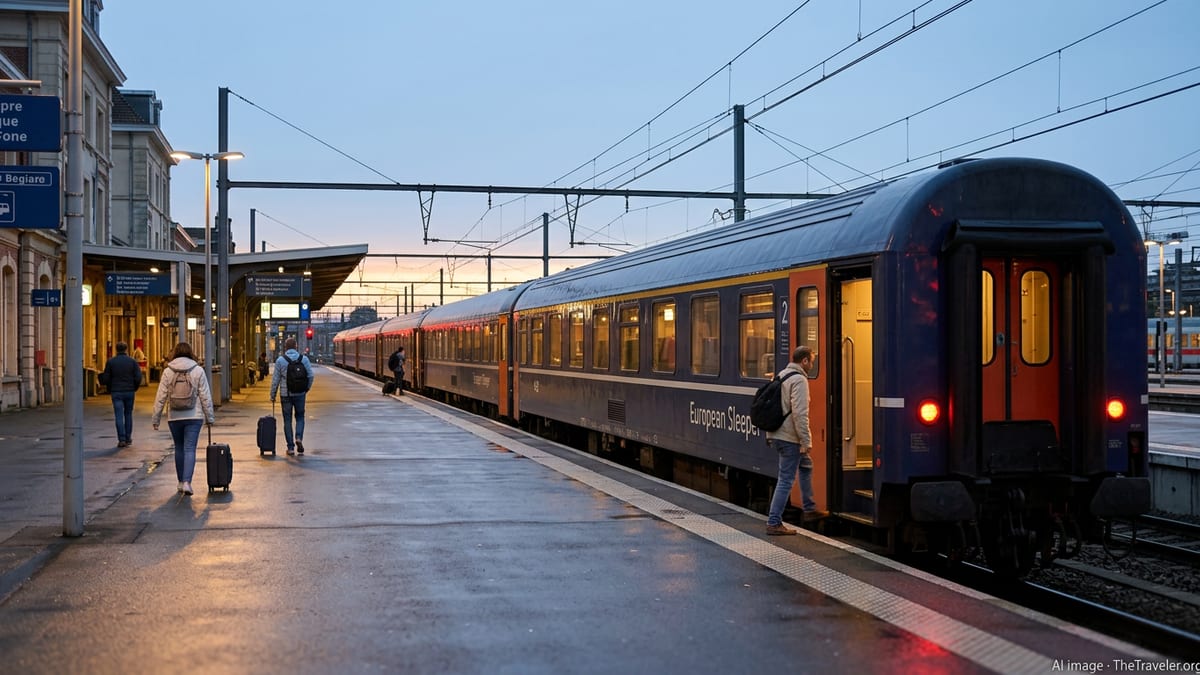 New Brussels–Milan Night Train Launches September 2026