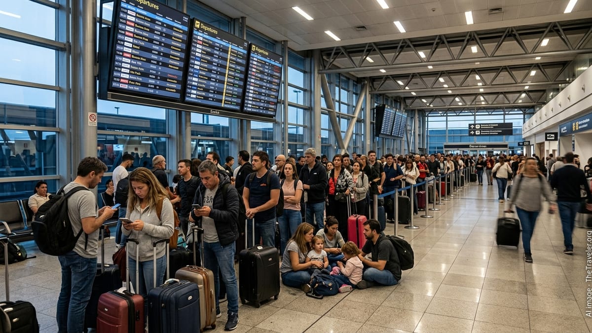 Delays and Cancellations Snarl Key Routes at Buenos Aires Ezeiza