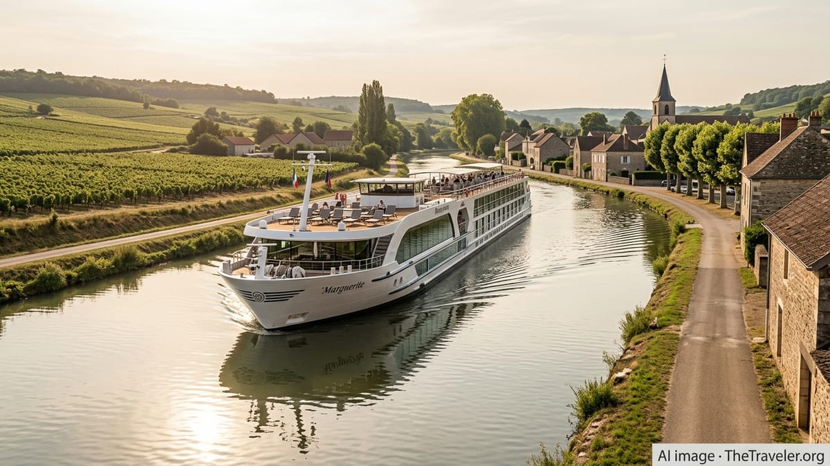 France’s Burgundy Region Unveils Marguerite Luxury River Cruise