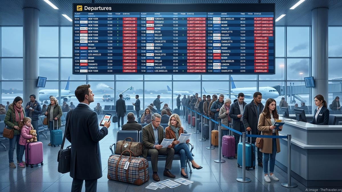 Delta, United, Air Canada Disruptions Snarl Major U.S., Transatlantic Routes