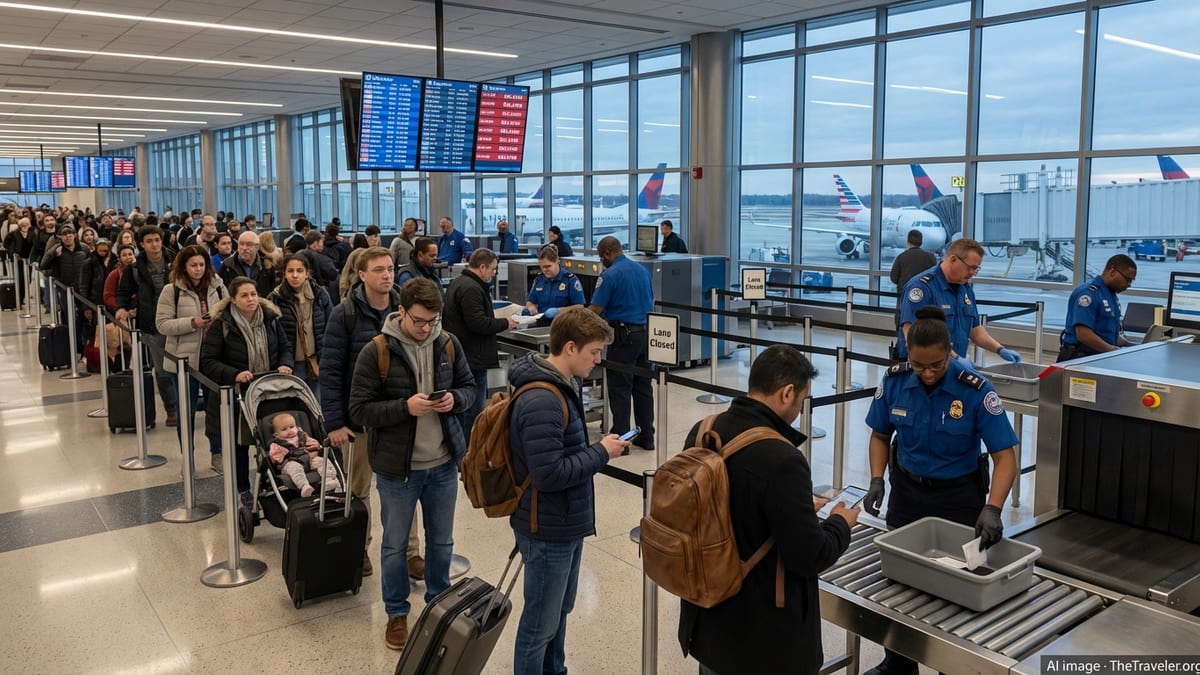 TSA Strain, Shutdown Turmoil Threaten Airport Security Lines Ahead of Presidents Day, Spring Break