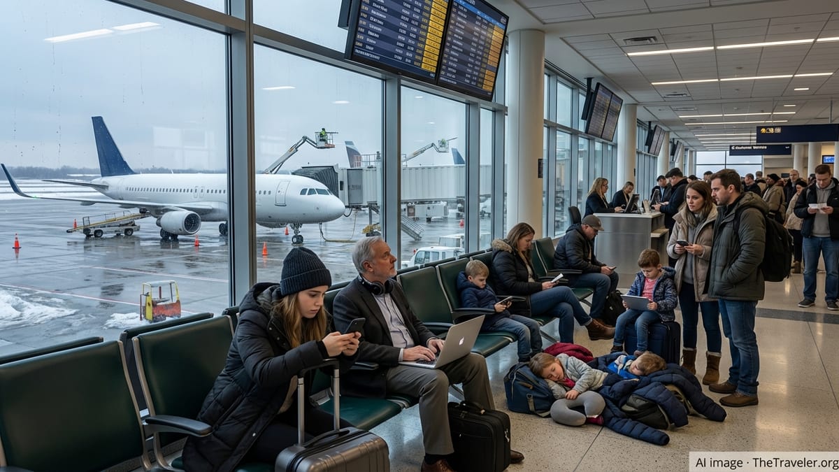 157 Flight Delays, 19 Cancellations Snarl Winter Operations at Detroit Metro