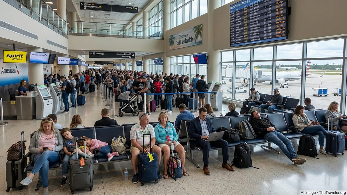 Fort Lauderdale Airport Hit by Fresh Wave of Flight Disruptions