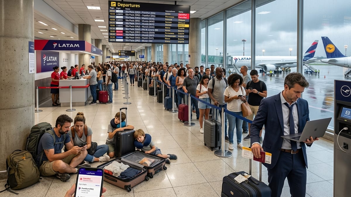LATAM Cuts Germany–Brazil Flights as Strikes and Airport Chaos Hit Transatlantic Travel