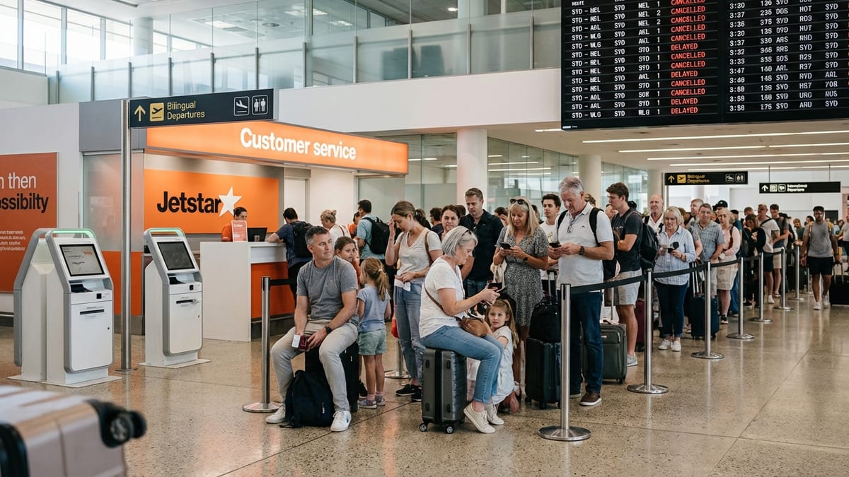 Jetstar Cancellations Disrupt Major Australia–New Zealand Routes Amid Ongoing A320 Fleet Issues