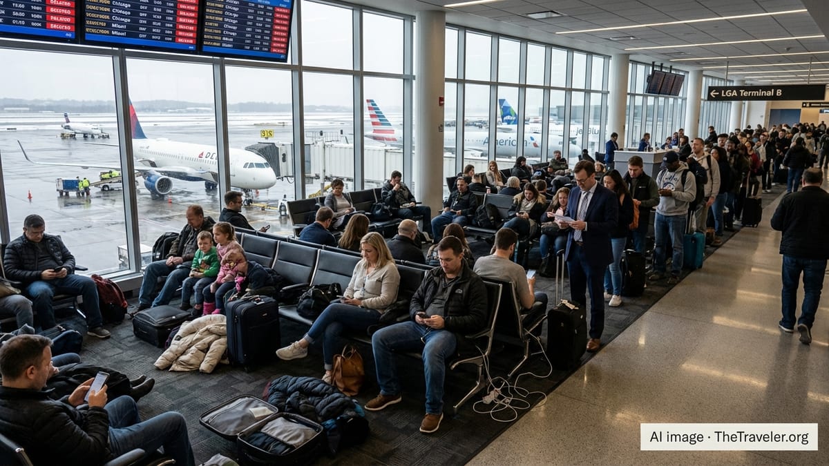 LaGuardia Disruptions Trigger Nationwide Delays for Delta, American and JetBlue Travelers