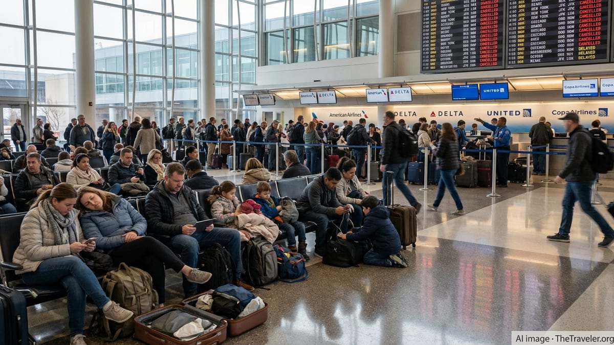 Flight Chaos at BWI Strands Thousands Across Major US Hubs
