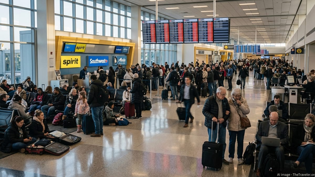 BWI Travelers Face Wave of Flight Disruptions as 82 Flights Hit