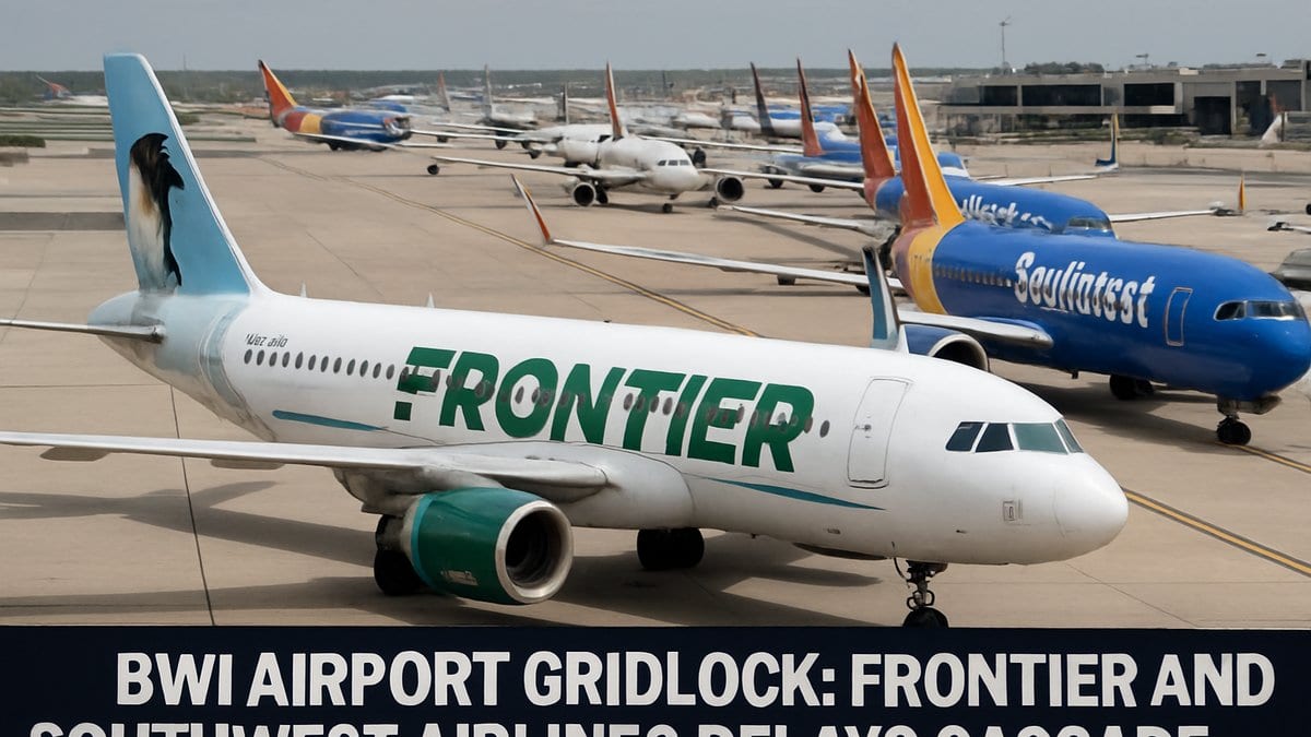 BWI Chaos: Frontier and Southwest Delays Ripple Across East Coast