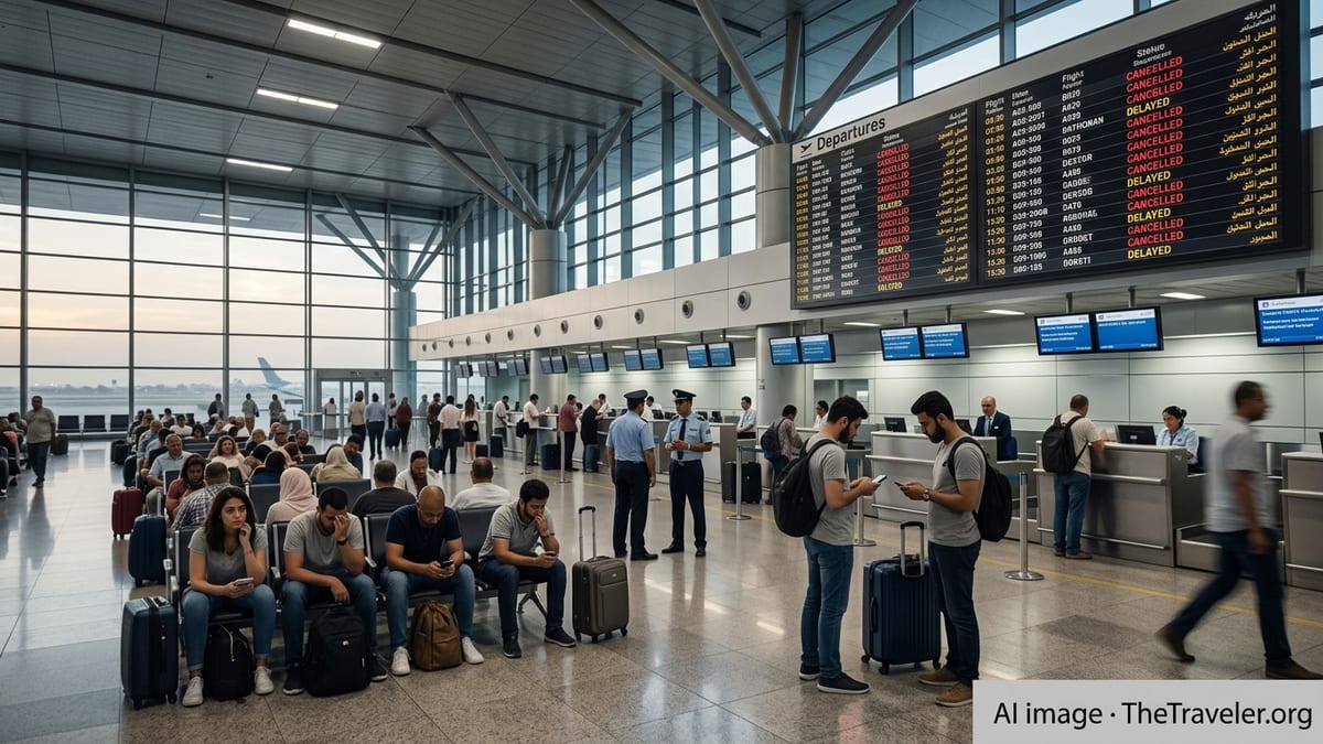 Cairo Airport Disruptions Hit Key Gulf and Regional Routes