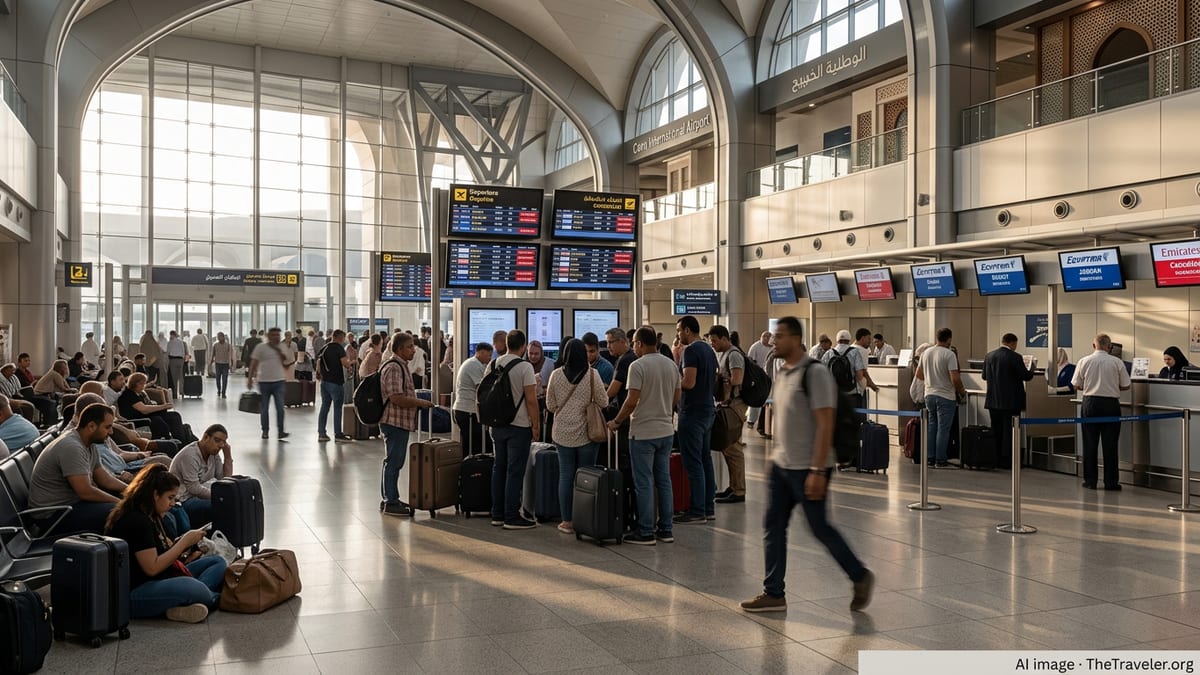 Severe Flight Disruptions Snarl Travel at Cairo Airport