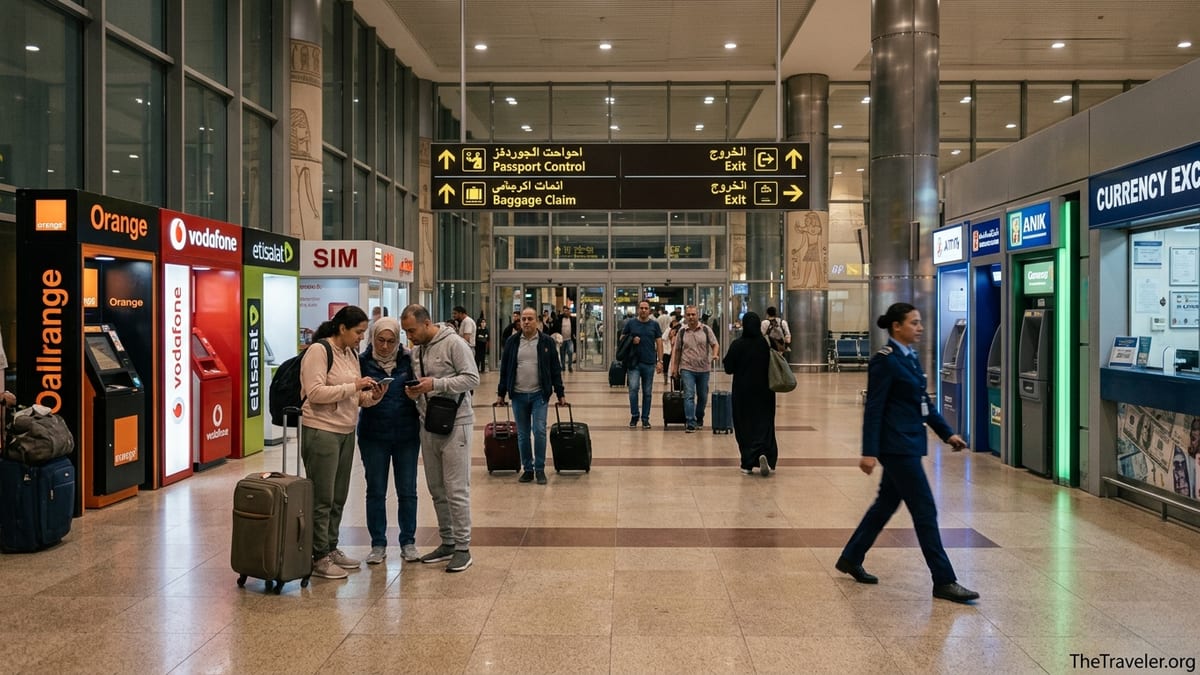 Cairo Airport Visa on Arrival, SIM & Money Guide 2026