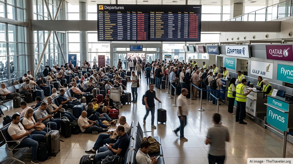 Cairo Flight Chaos: Dozens of Delays and Cancellations Hit Key Routes