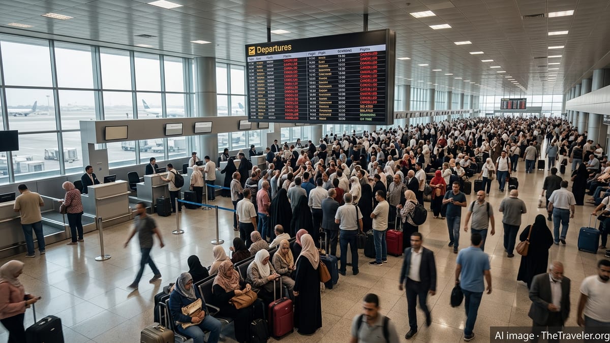 Cairo Flight Chaos Strands Hundreds as 129 Services Hit