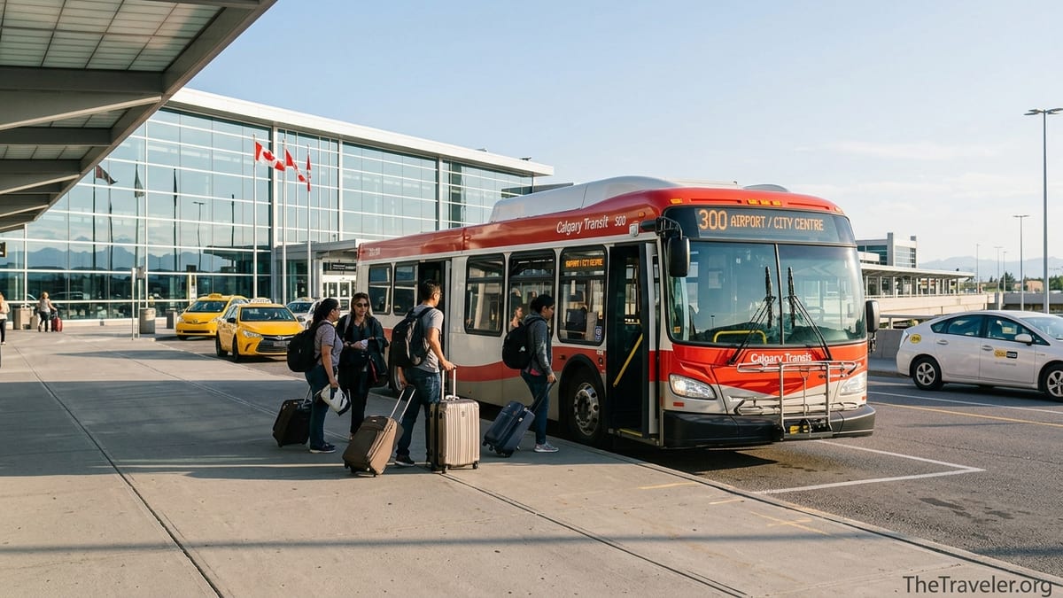 How to Get From Calgary Airport to Downtown Without Overpaying