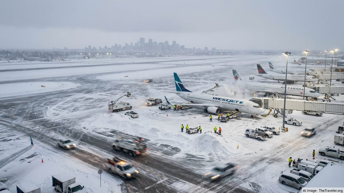 Calgary Winter Storm Paralyzes Travel as Deep Freeze Grips Canada