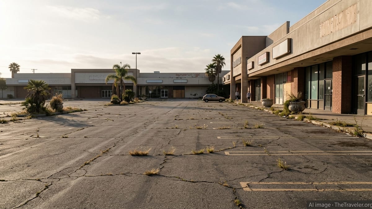 California’s Dead Malls Become Eerie Tourist Landmarks