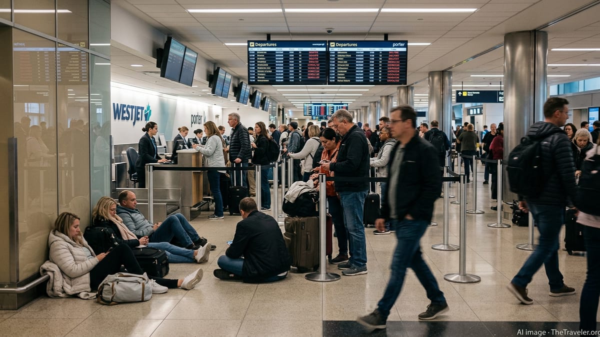Canada Fines WestJet, Porter $160K Over Passenger Care Lapses
