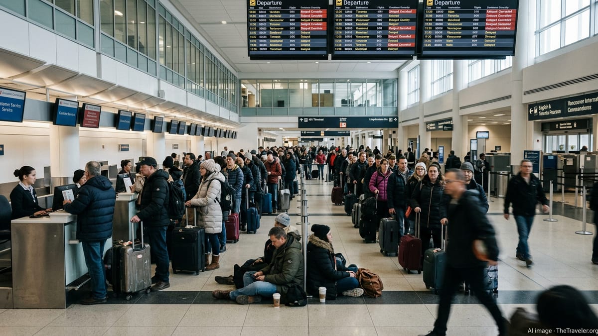 Hundreds of Flights Snag Canada Travel as Delays Mount
