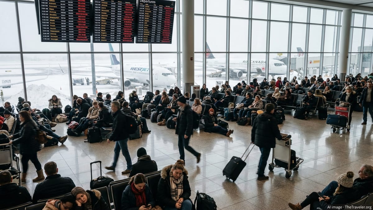 Canada Flight Chaos: 216 Cancellations and Delays Hit Major Hubs