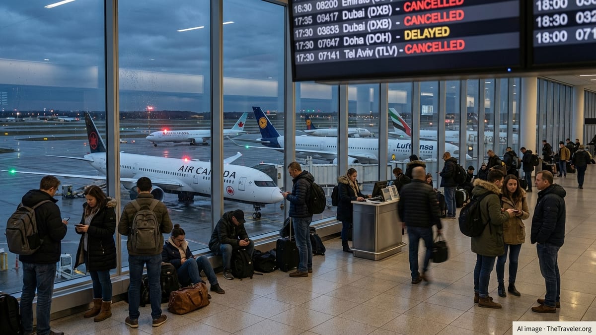 Canada Issues Urgent Travel Warnings Amid Middle East Air Chaos