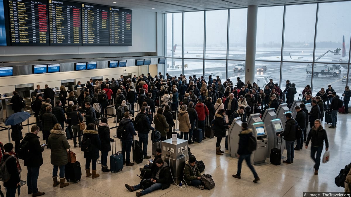 Storms Snarl Canada Flights With New Wave of Cancellations