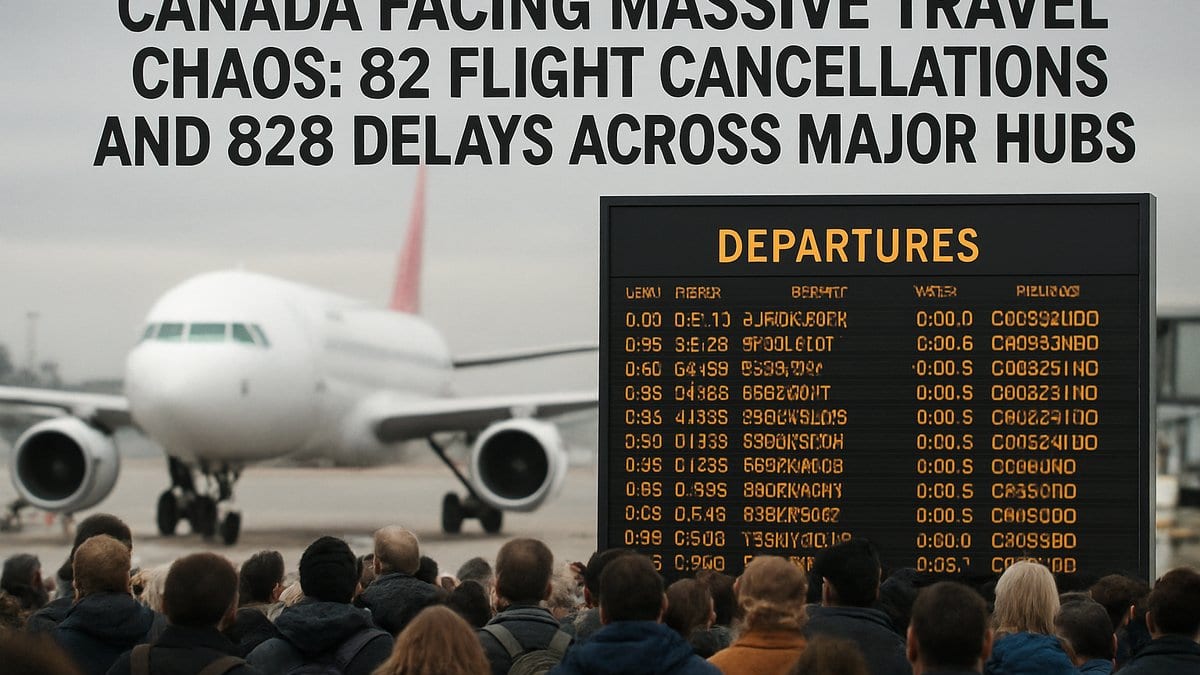 Canada Travel Turmoil as Cancellations and Delays Mount
