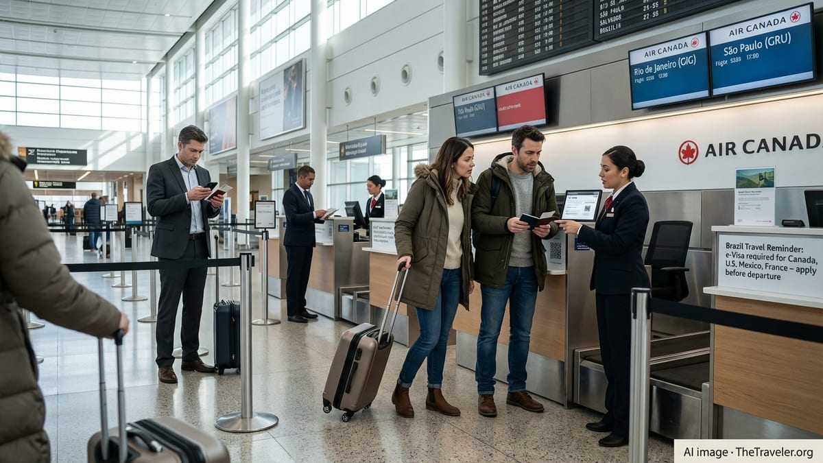 Brazil’s 2026 E‑Visa Era Reshapes Travel From Canada, U.S., Mexico, France