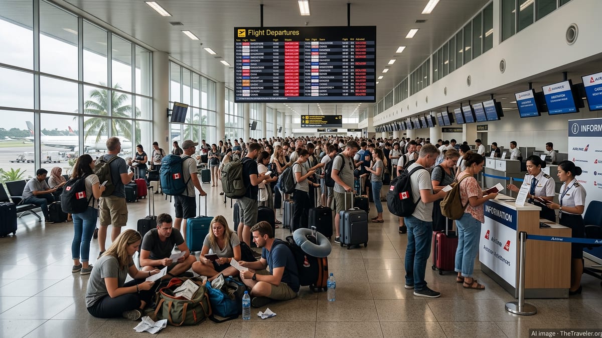 Canadians Keep Flying In As Bali Shuts Airport for Nyepi