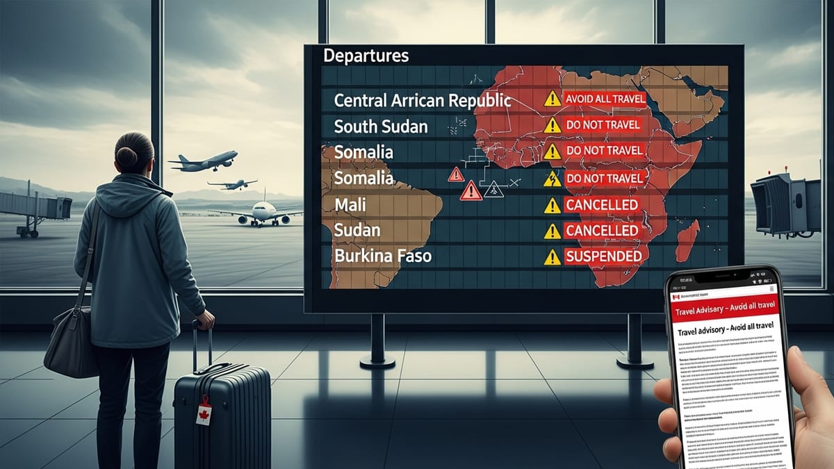 Canada Tightens ‘Avoid All Travel’ Warnings for Six High-Risk African Nations