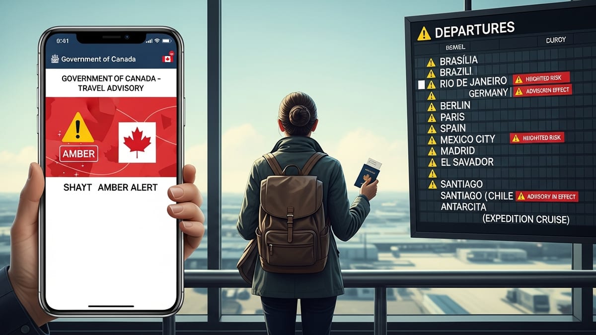 Canada Raises Risk Warnings for Brazil, Europe, Latin America and Antarctica Travelers