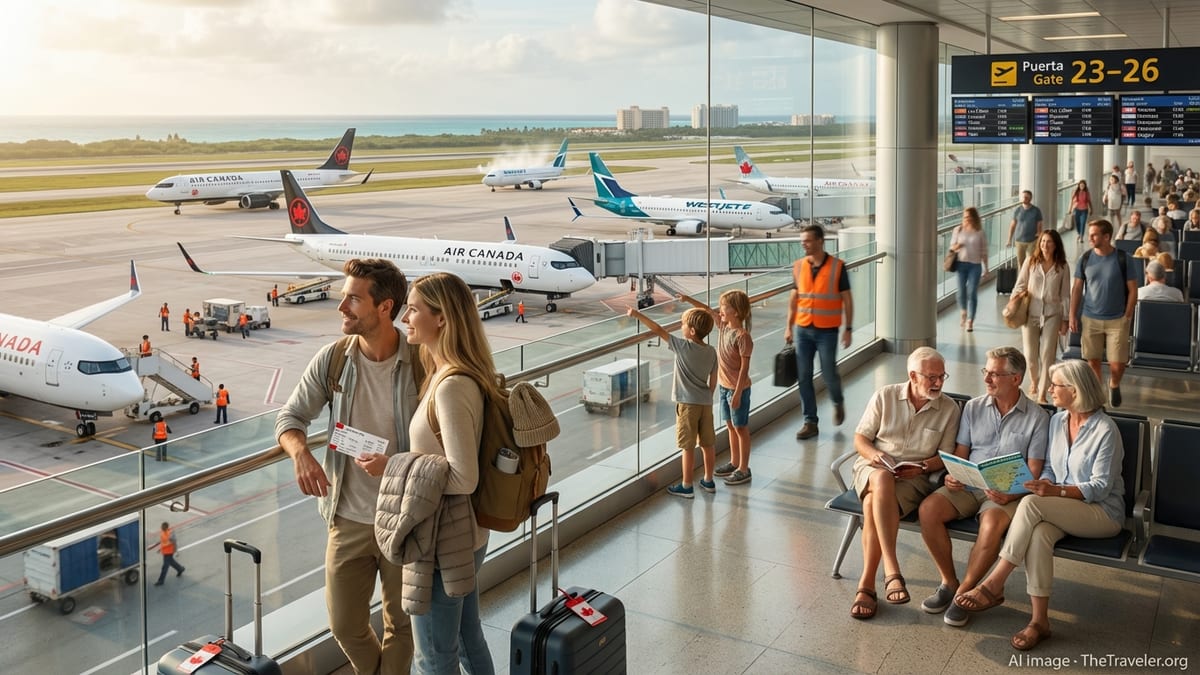 Canadian Tourists Reshape Mexico’s Beach Map, Challenging U.S. Travel Dominance