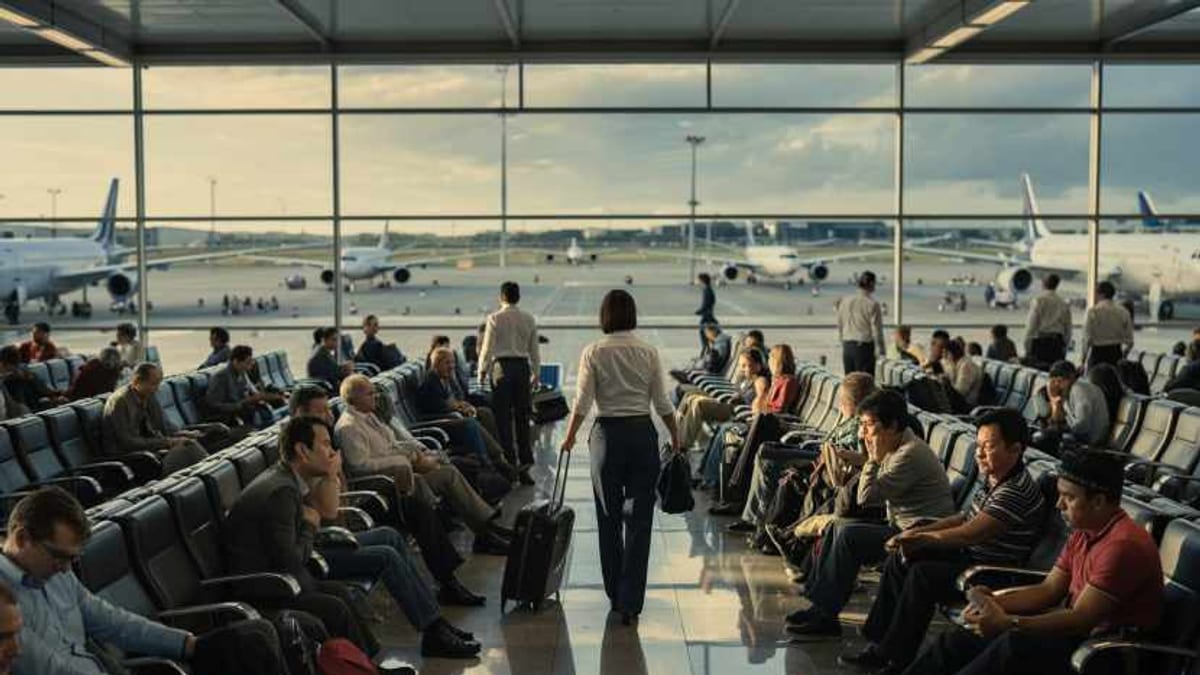 Cancellations at Dulles Ripple Across Global Network