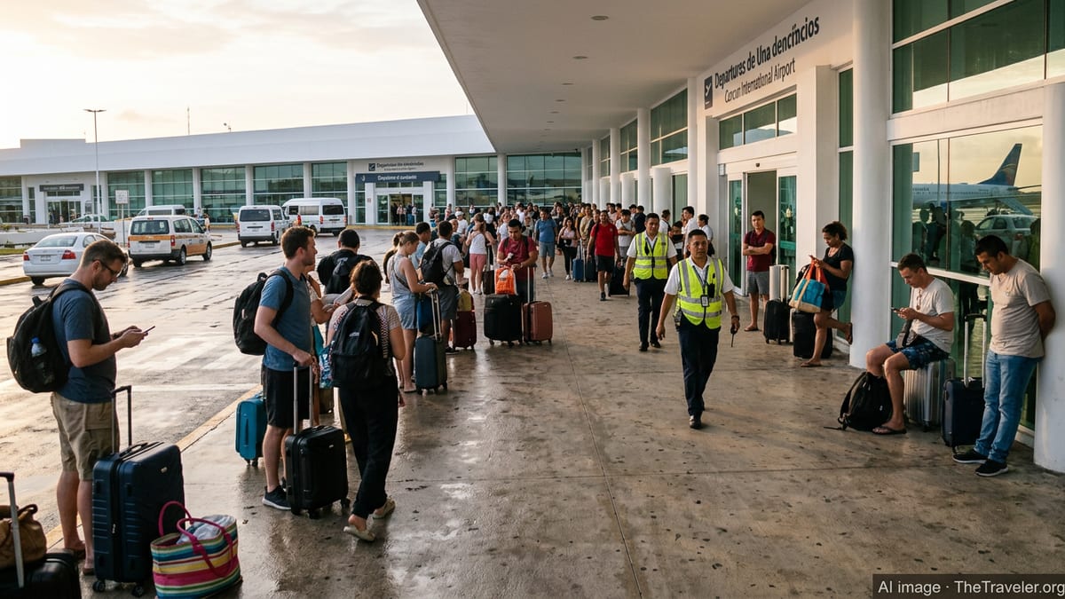 Cancun Airport Disruptions Ripple Across North America
