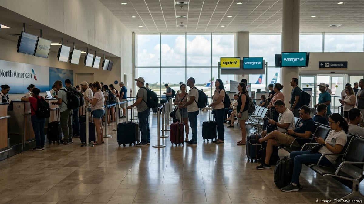 Flight Delays Snarl Cancun Airport as Weather Ripples Across Routes