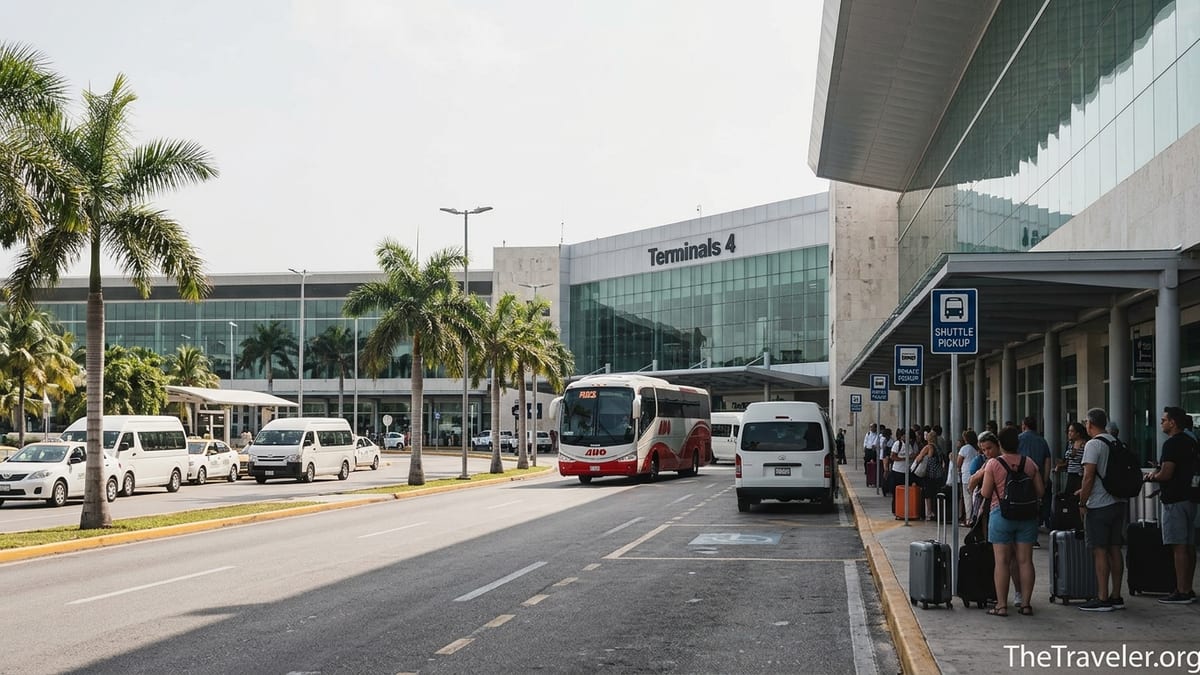 Cancun Airport Terminal Map Guide: Terminals 2, 3 & 4
