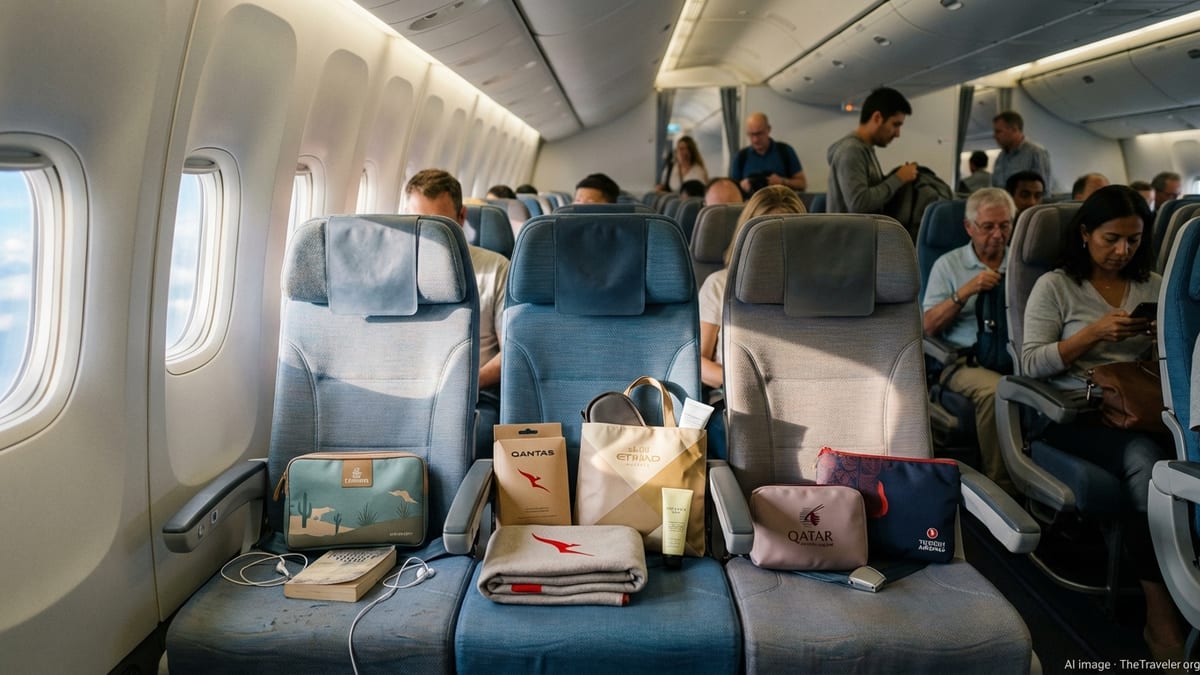Why Emirates, Qantas and Turkish Are Doubling Down on Economy Amenity Kits