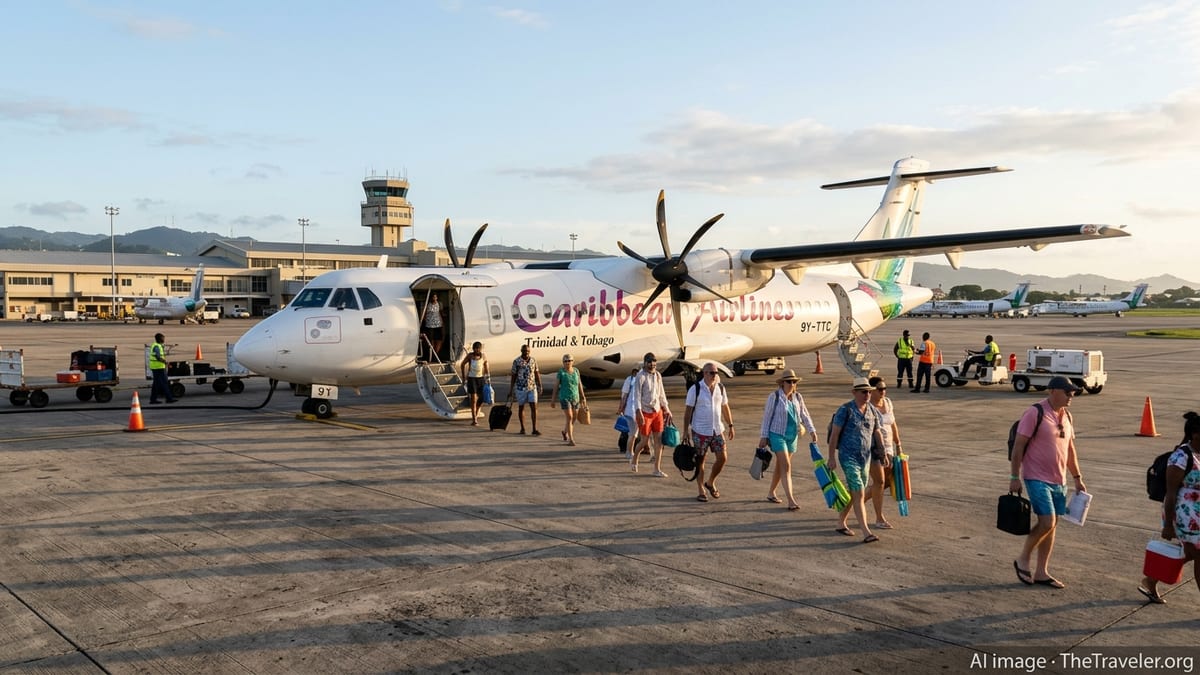 Caribbean Airlines Adds 38 Easter Flights on Trinidad–Tobago Route