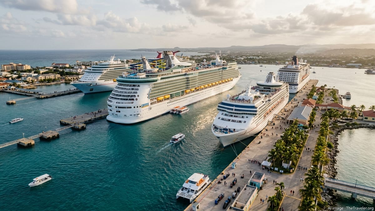 Caribbean Cruises Grapple With Illness as Mega-Ships Debut