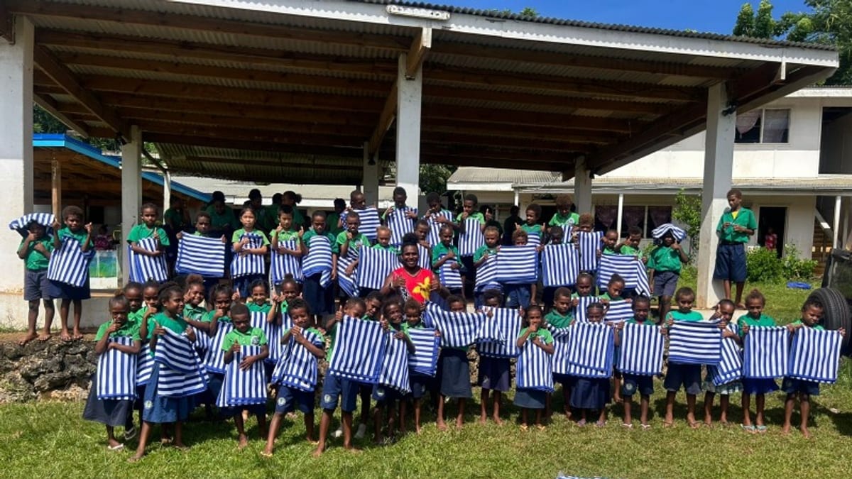 Carnival Backs Learn-to-Swim Push for Children in Vanuatu
