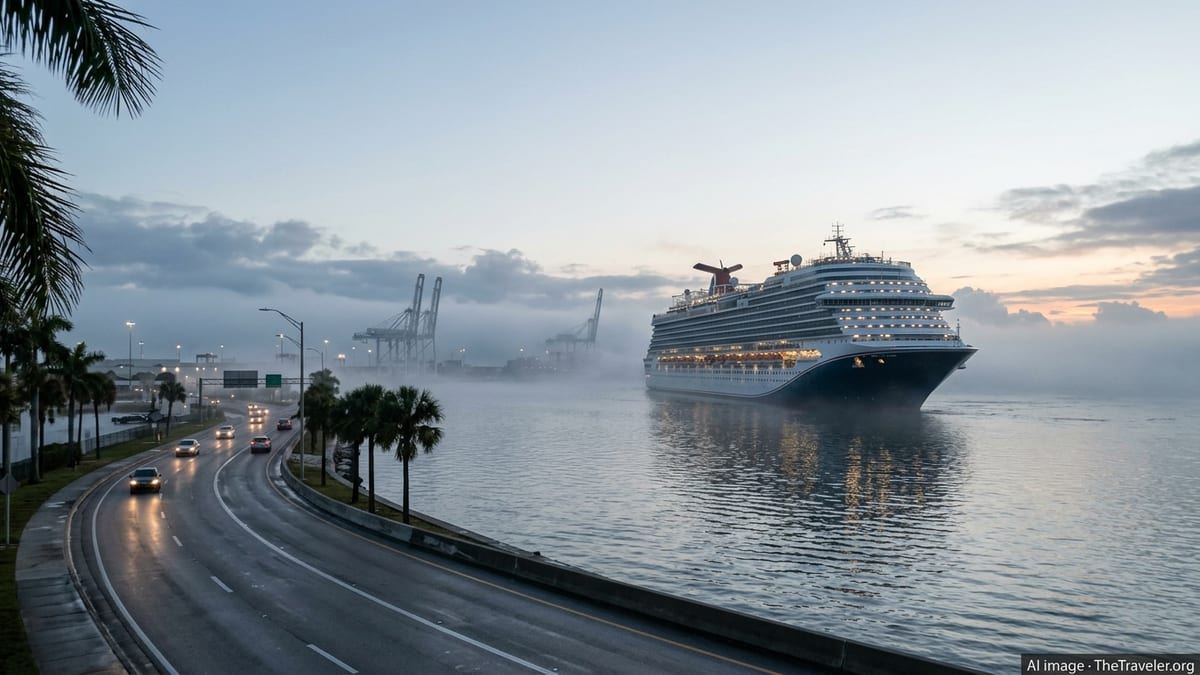 Carnival Shares Fog Delay Tips for Florida Cruise Ports