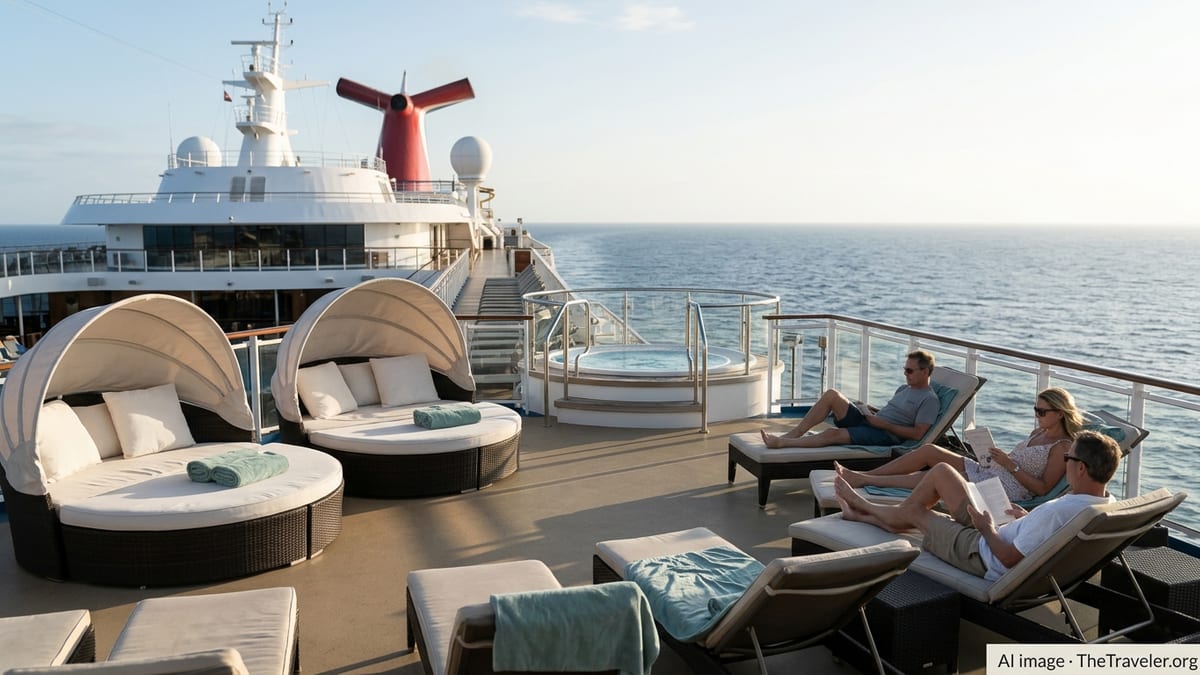 Free Ways to Relax on Today’s Carnival Cruise Ships
