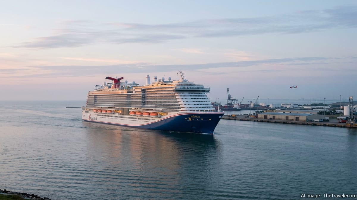 Carnival Jubilee Diverts for Medevac, Keeps Cruise on Schedule