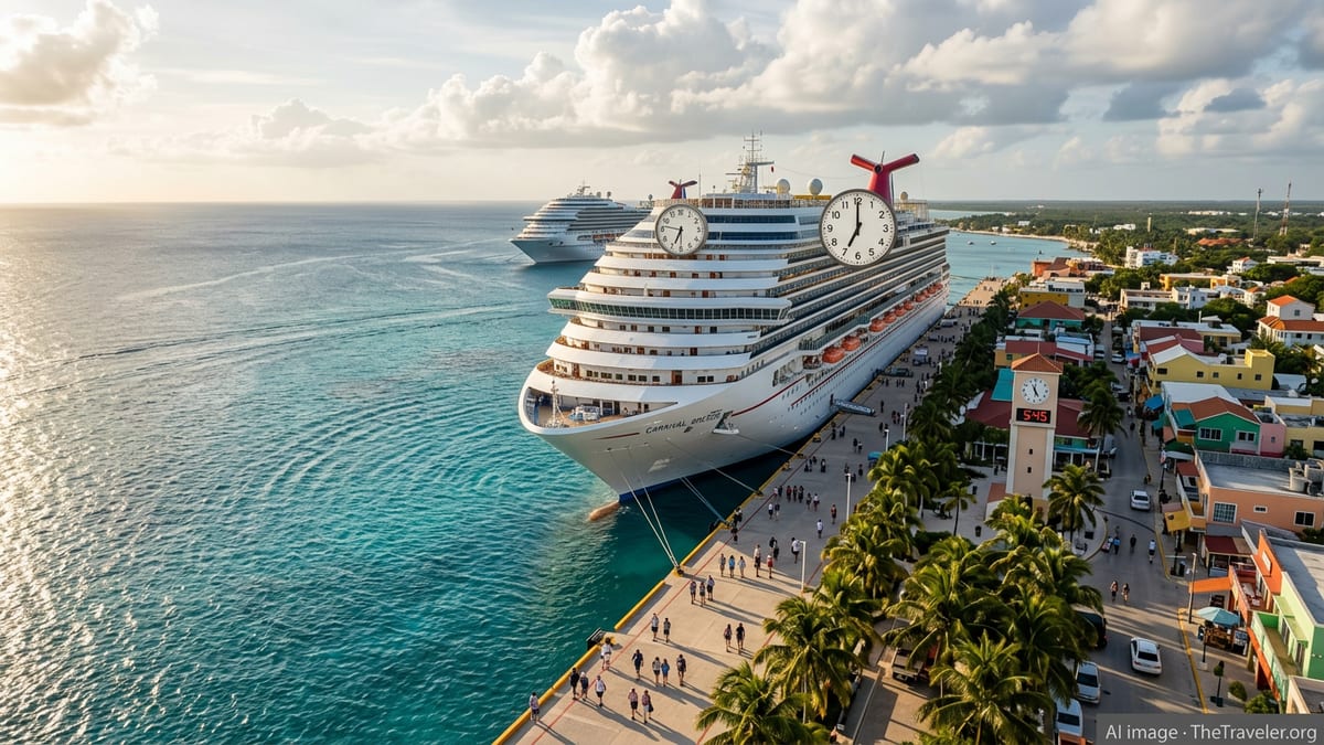 Carnival Warns Caribbean Guests About Port Time Confusion
