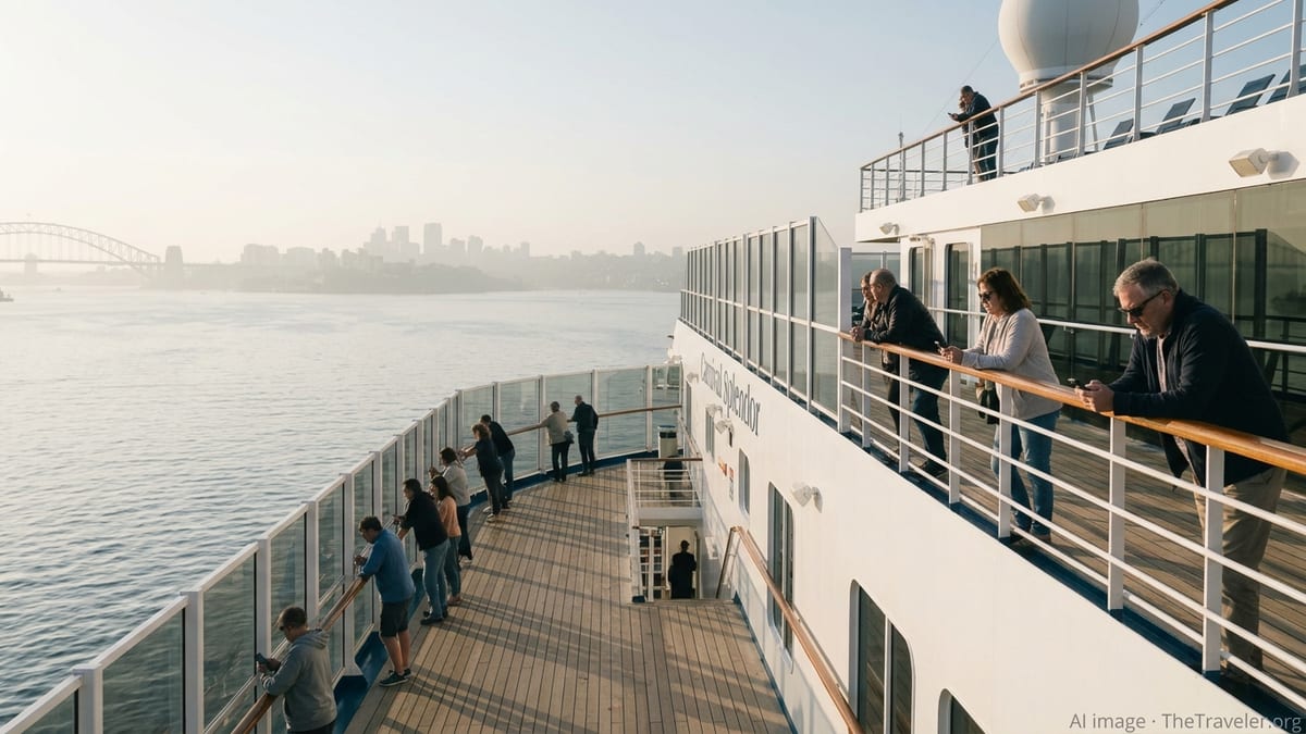 Carnival Splendor Drops Rare 10-Night NZ Sailing for Charter